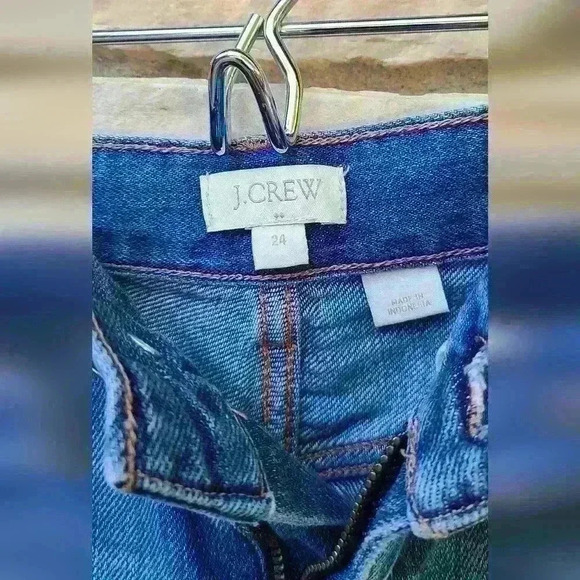 J crew blue denim shorts size 24 - Picture 11 of 16